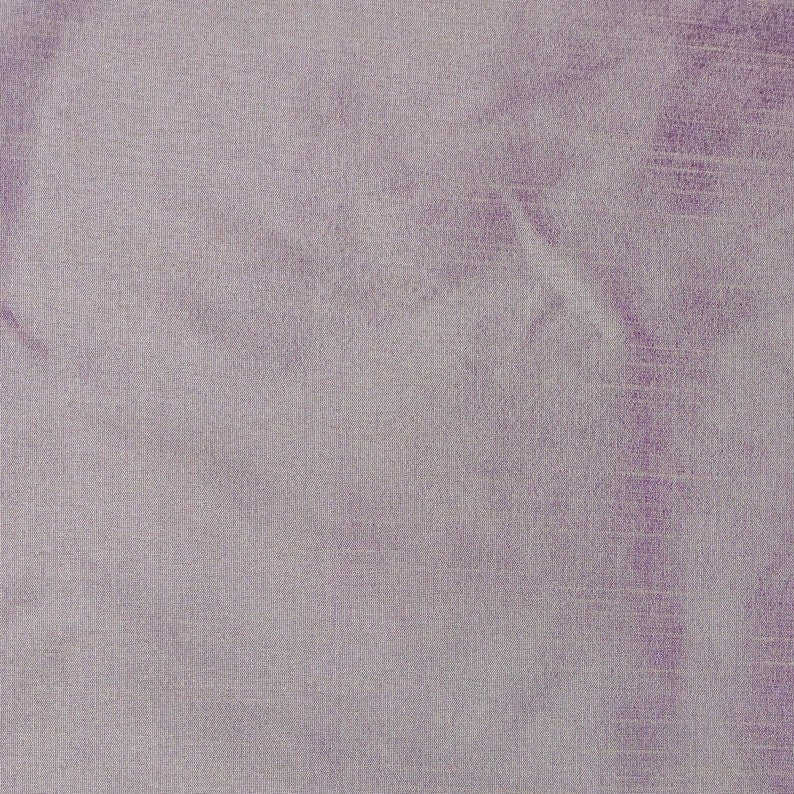 Cream And Purple Art Silk Curtain Panels