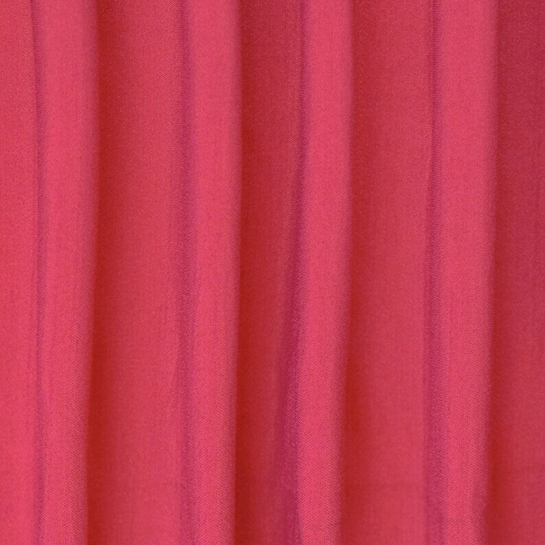 Pink And Orange Art Silk Curtain Panels