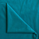 Turquoise High Quality Plush Velvet Fabric by the Metre, 1 Metre Blue Velvet Fabric