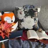 Rada - Grey Cotton & Linen Throw Cushion Cover