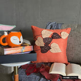 Spring Leaves - Rust Faux Suede Decorative Cushion Covers