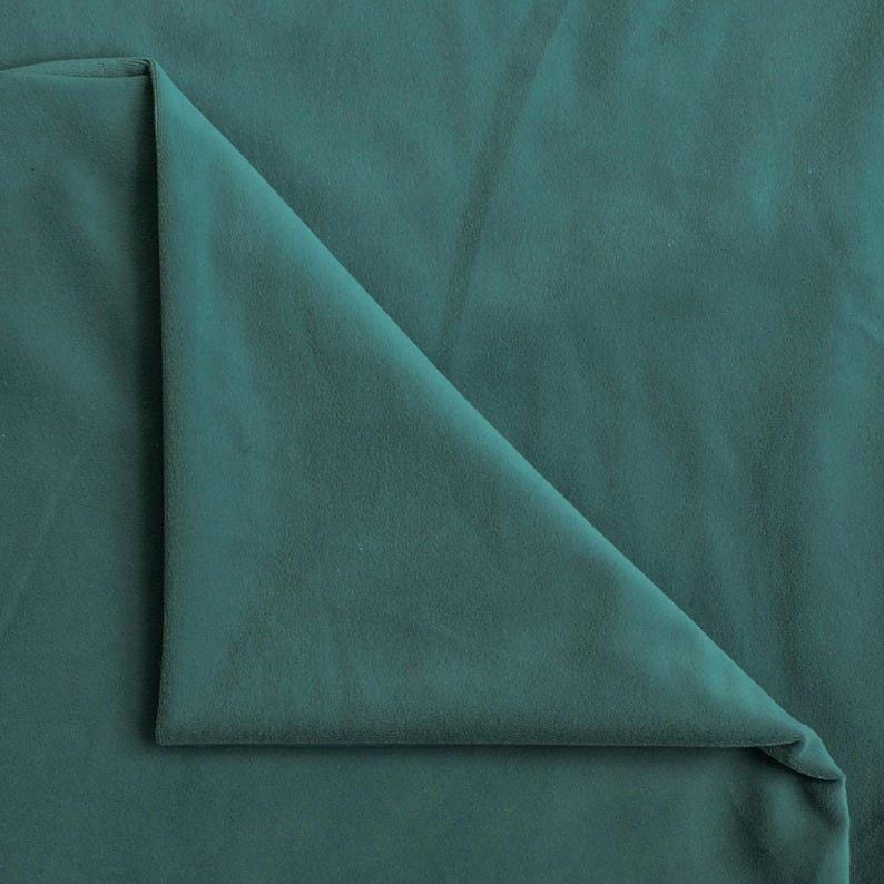Teal Green Velvet Curtain Panels