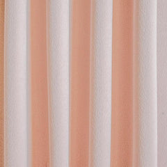 Pastel Peach Velvet Curtain Panels