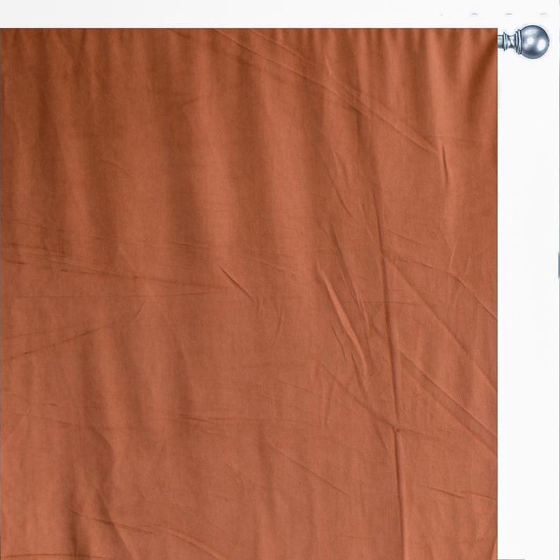 Tan Velvet Curtain Panels