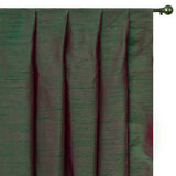 Green And Fuchsia Art Silk Curtain Panels