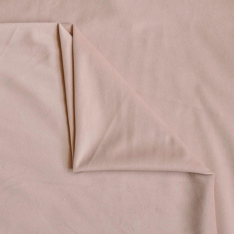 Pastel Peach Velvet Curtain Panels