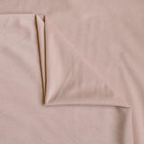 Pastel Peach Velvet Curtain Panels