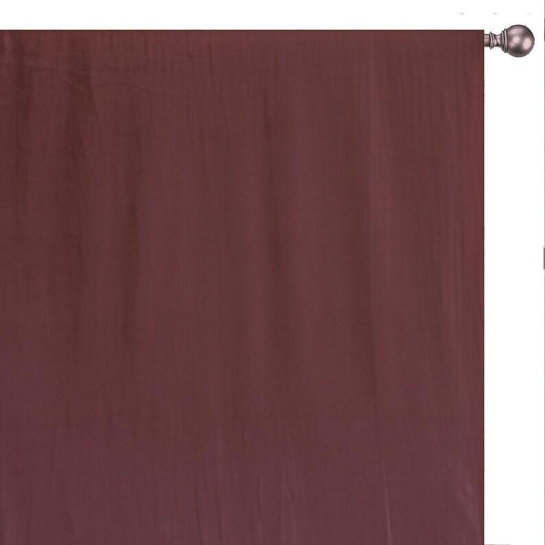 Dusky Pink Velvet Curtain Panels