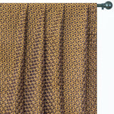 Gold Hexagon Embroidery Fabric by the Metre