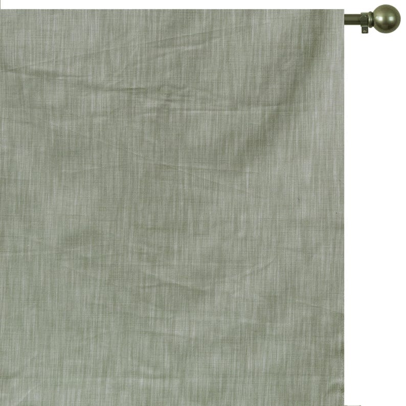 Olive Green Solid Cotton Fabric by the Metre