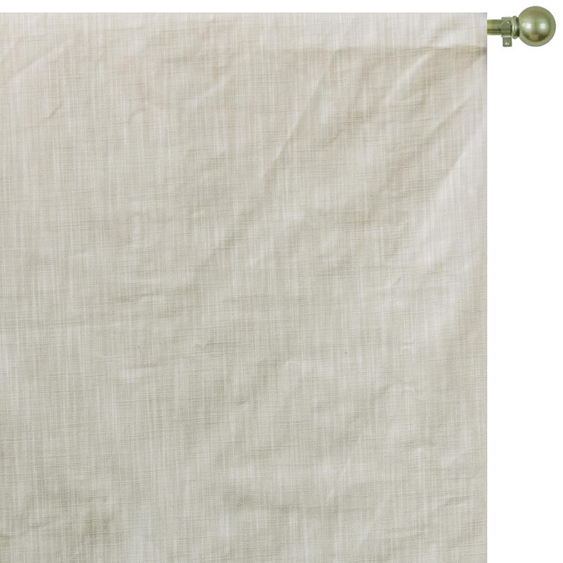 Beige Solid Cotton Fabric by the Metre