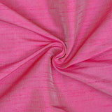 Light Fuchsia Pink Art Silk Curtain Panels