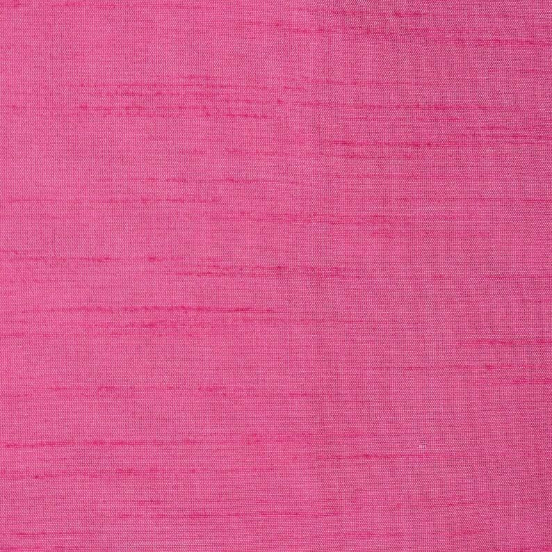 Light Fuchsia Pink Art Silk Curtain Panels