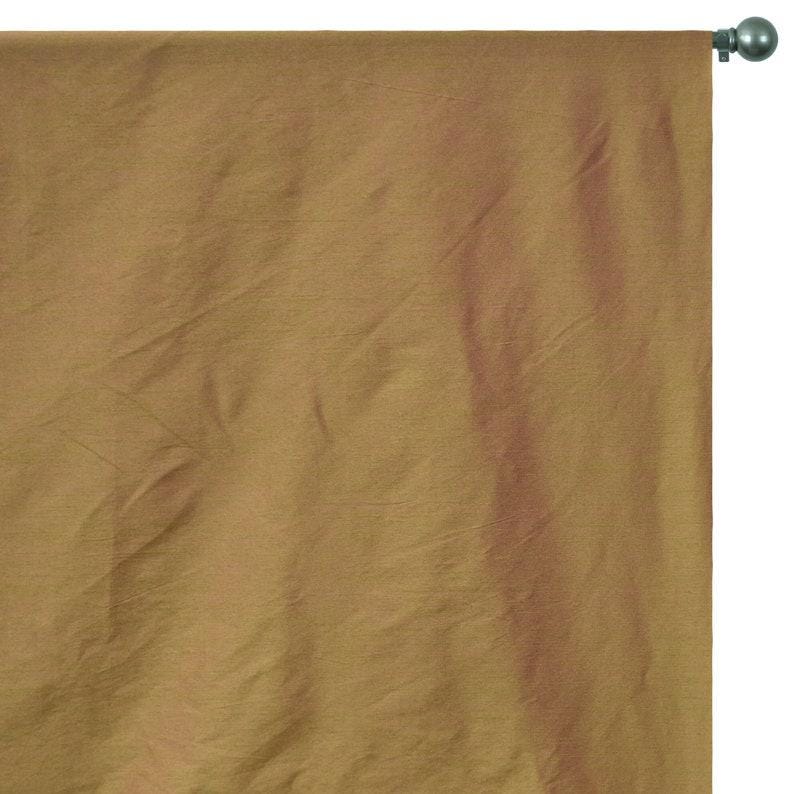 Lime Green And Pink Art Silk Curtain Panels