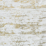 Ivory & Gold Foil Printed Velvet Fabric by the Metre, Ivory Velvet Fabric