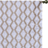 Pearl Beige Cotton Embroidery Fabric by the Metre, Beige Cotton Fabric