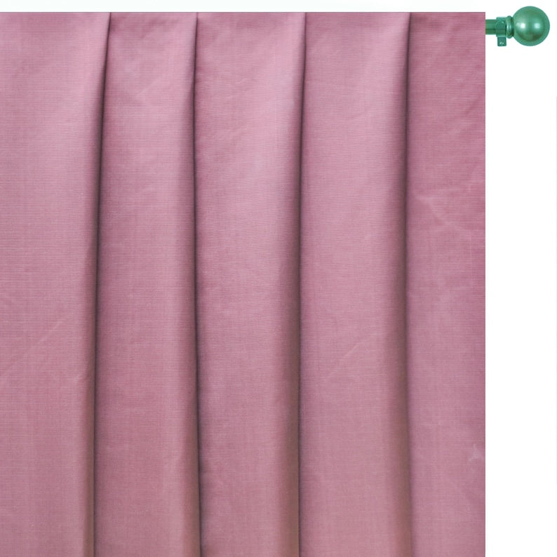 Mauve Heavy Satin Fabric by the Metre, Pink Satin Fabric