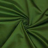Olive Green Heavy Satin Fabric by the Metre