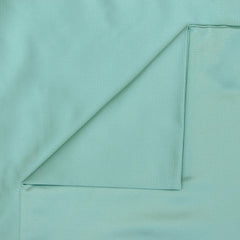 Ice Green Heavy Satin Fabric by the Metre, Green Satin Fabric