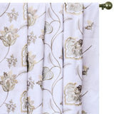 Pearl Beige Cotton Embroidery Fabric by the Metre, Beige Cotton Fabric