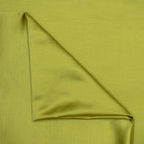 Chartreuse Heavy Satin Fabric by the Metre, Green Satin Fabric