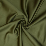 Light Olive Green Heavy Satin Fabric by the Metre