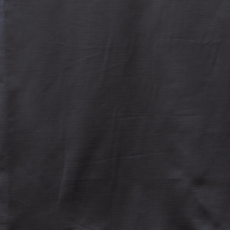 Charcoal Gray Heavy Satin Fabric by the Metre, Gray Satin Fabric