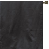 Charcoal Gray Heavy Satin Fabric by the Metre, Gray Satin Fabric