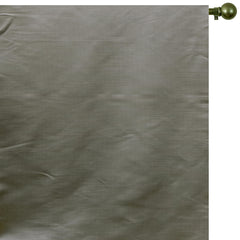 Taupe Gray Heavy Satin Fabric by the Metre, Gray Satin Fabric