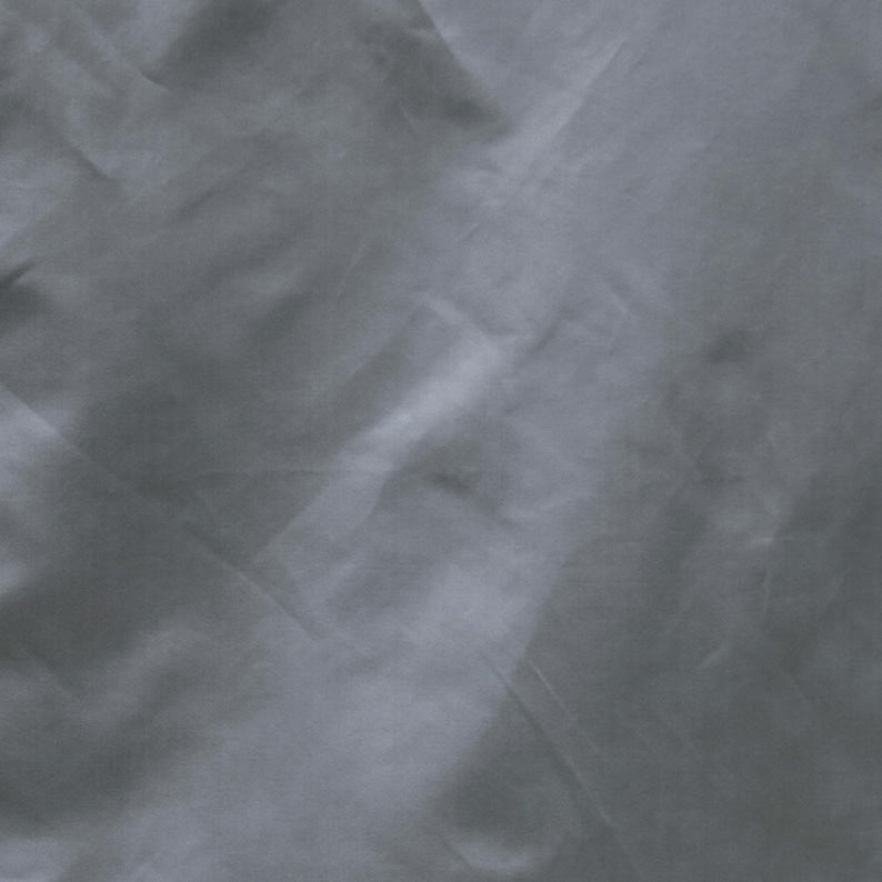 Silver Gray Heavy Satin Fabric by the Metre, Silver Satin Fabric