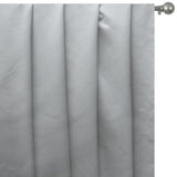 Light Silver Heavy Satin Fabric by the Metre, Silver Satin Fabric