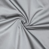 Light Silver Heavy Satin Fabric by the Metre