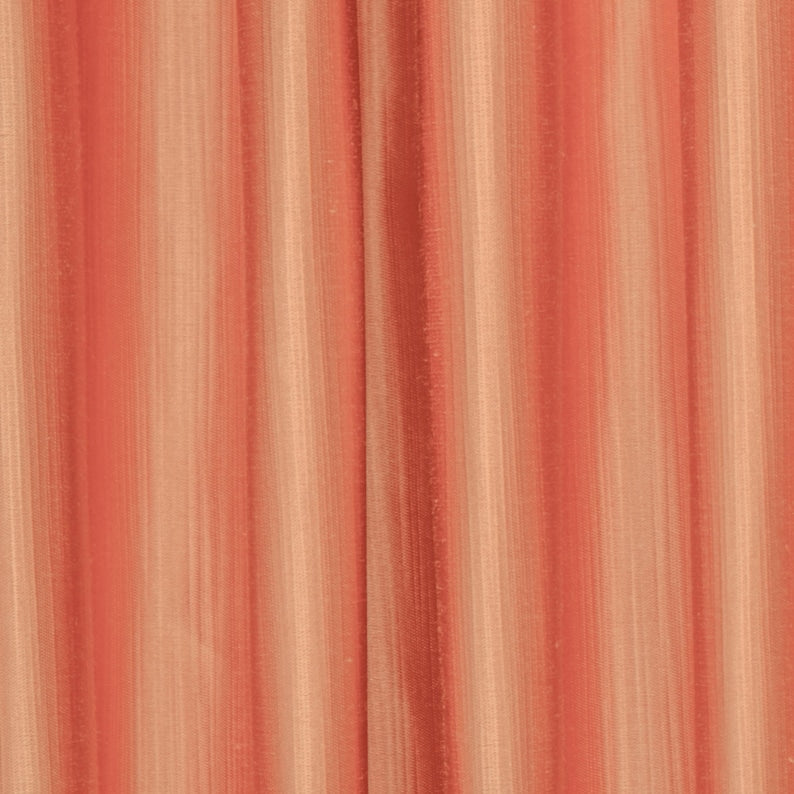 Light Orange Heavy Satin Fabric by the Metre, Orange Satin Fabric