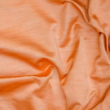 Light Orange Heavy Satin Fabric by the Metre, Orange Satin Fabric