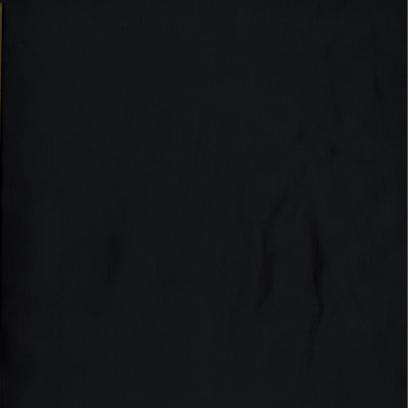 Black Heavy Satin Fabric by the Metre, Black Satin Fabric