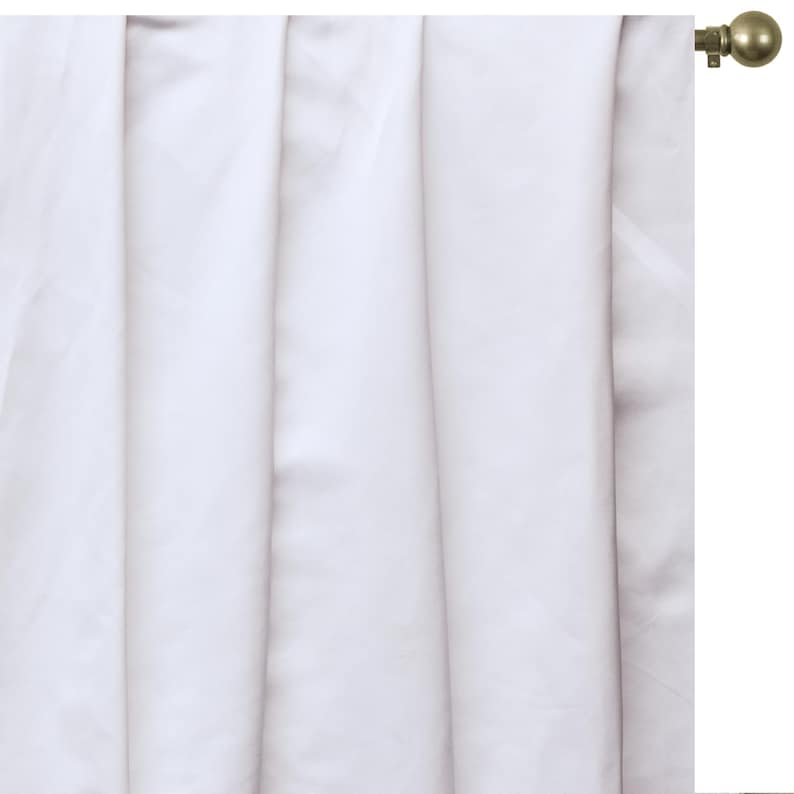 Off White Heavy Satin Fabric by the Metre, White Satin Fabric