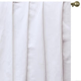 Off White Heavy Satin Fabric by the Metre, White Satin Fabric