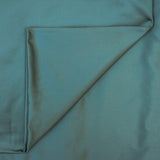 Teal Blue Heavy Satin Fabric by the Metre, Blue Satin Fabric