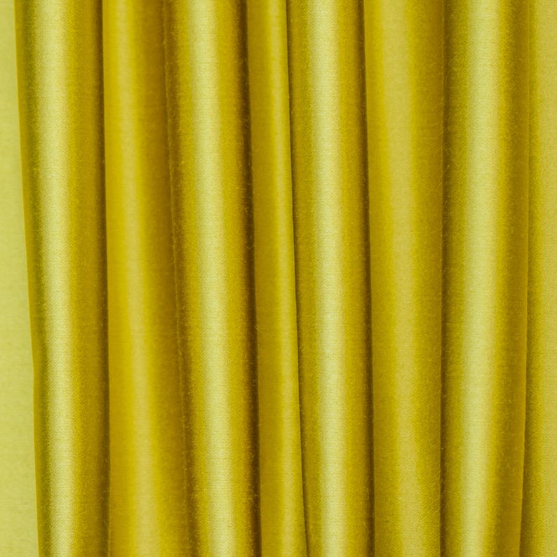 Light Gold Heavy Satin Fabric by the Metre, Gold Satin Fabric