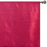 Cerise Pink Silk Dupioni Fabric by the Metre, Pink Silk Fabric