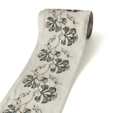 Floral Ivy Embroidered Designer Trim