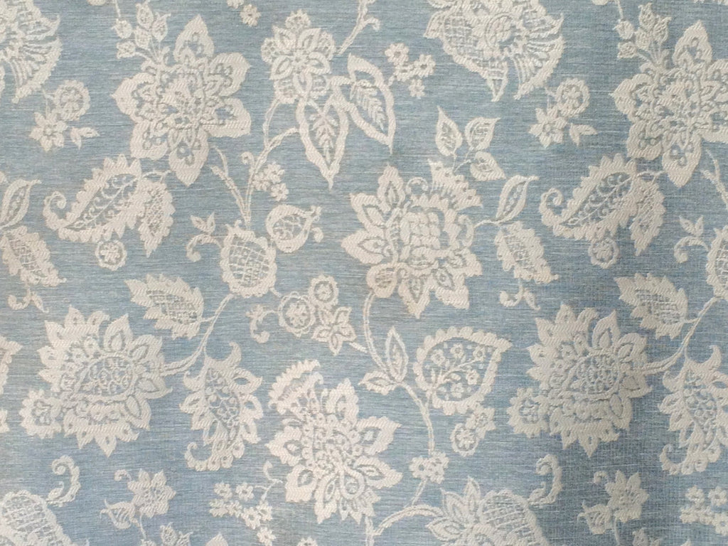 Teal Paradise Linen Fabric By The Metre