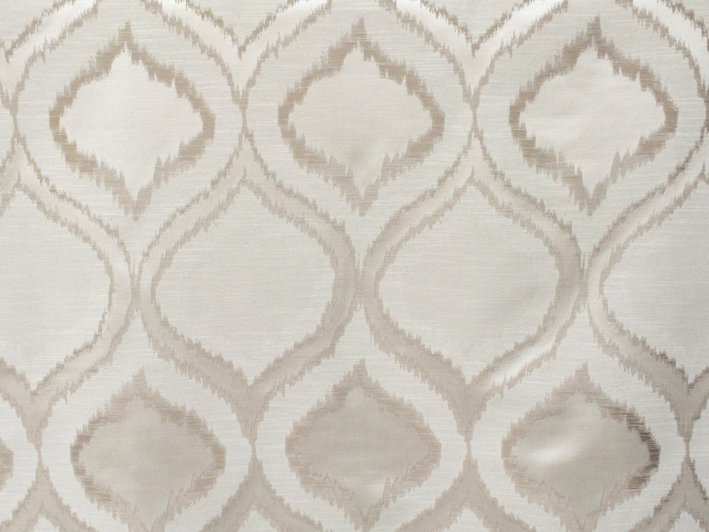 Ivory Cartouche Fabric By The Metre