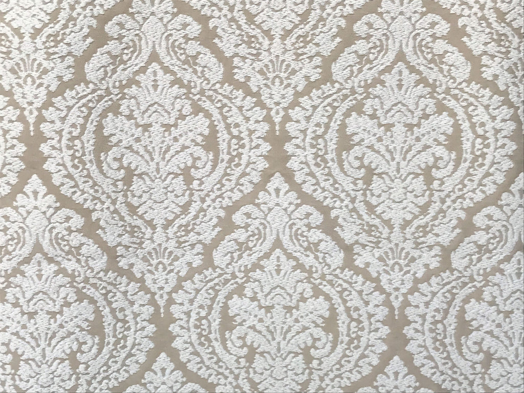 Champagne And Ivory Poly Cotton Fabric By The Metre