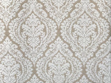 Champagne And Ivory Poly Cotton Fabric By The Metre