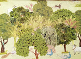 Green Pastures Cotton Fabric By The Metre