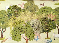 Green Pastures Cotton Fabric By The Metre