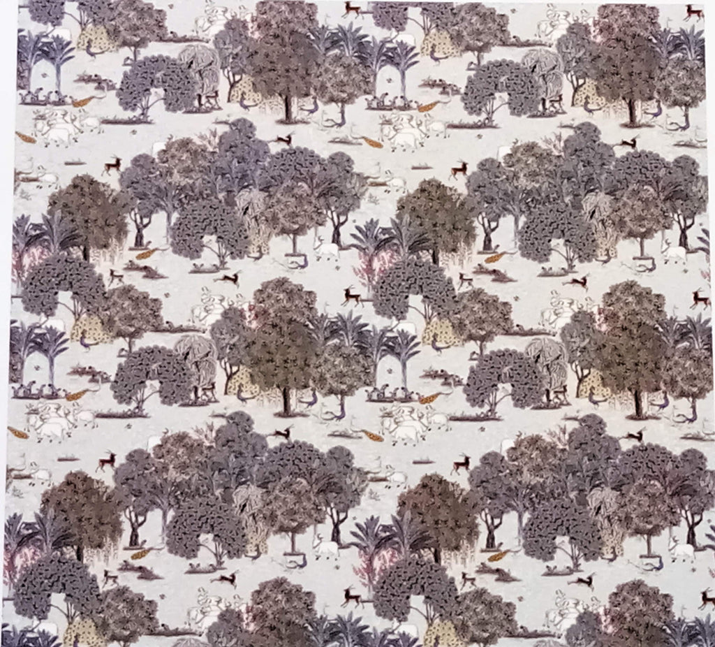 Green Pastures Cotton Fabric By The Metre