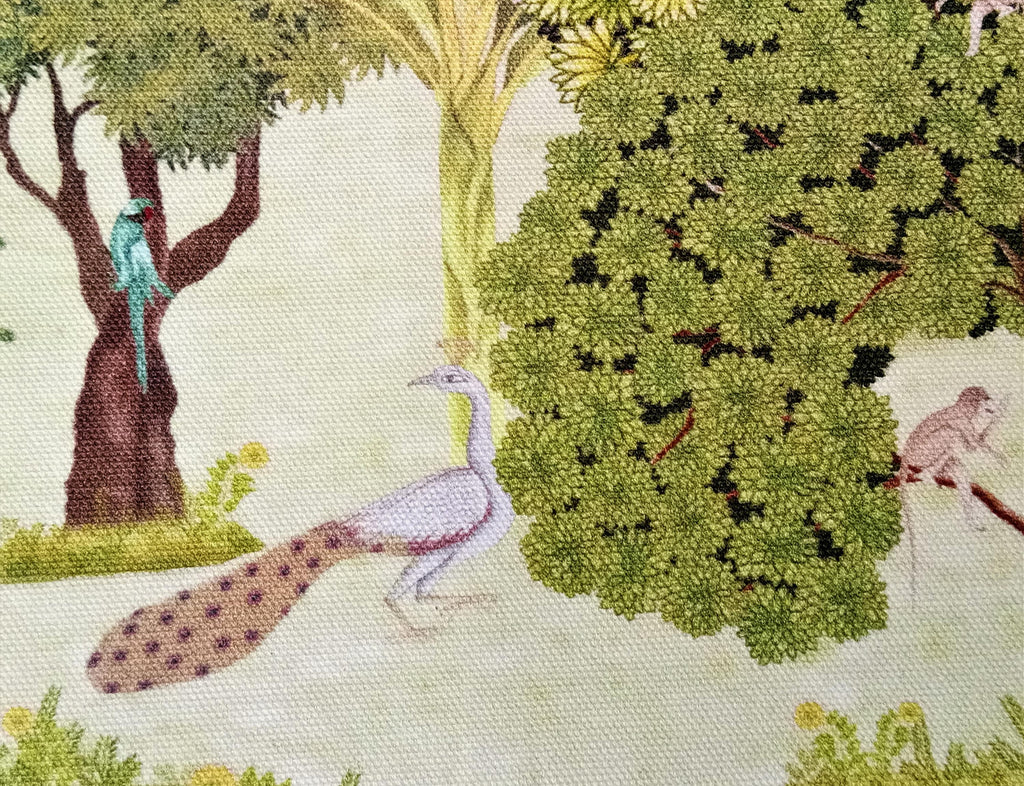 Green Pastures Cotton Fabric By The Metre