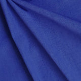 Royal Blue Cotton Linen Fabric